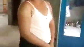 Village girl remove dress