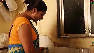 Hot Aunty Seduces junior Boy