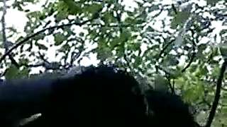 Desi college girl having mangal in jungle