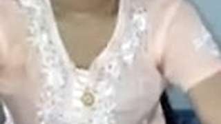 Indian sex tape of a hot MILF riding on a ramrod