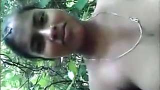 Tamil village girl outdoor fuck