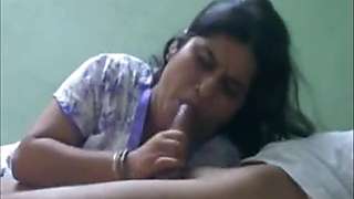 Cute Bhabhi Sucking Lover Cock