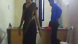 Indian wife with boss
