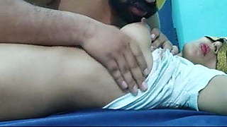 Tution Teacher fucked his teen student - milky boobs