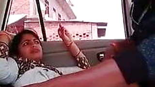 Tricky jewellery owner fucks her employee in a car (FIRSTONNET)