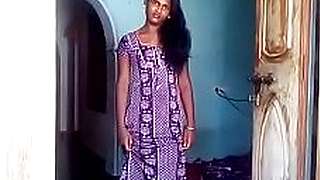 Indian Girl in Nighty