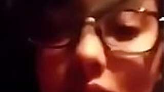 Young cute girl selfi