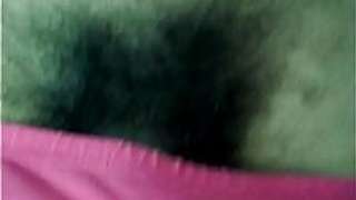 Masturbating Wearing Bhabi'_s Triple Panty