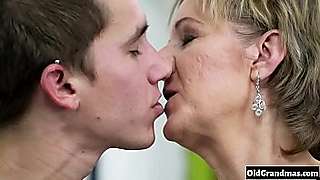 hot grandma and grandson