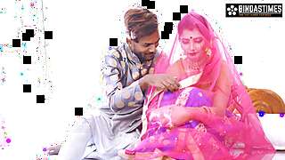 Desi Indian Bhabhi Suhagraat ki thukai pahli bar Hardcore Full Video