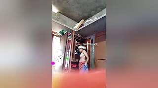 Today Exclusive -bhabhi Changing Cloths Record In Hidden Cam