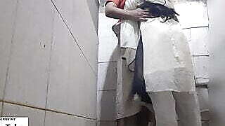 Cutest teen step sister had painful anal sex in bathroom