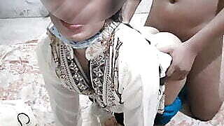 Indian desi hot village maid pussy and Ass fucking with house owner in hindi audio