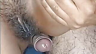 One leg up and back side and front side fucking pussy very hard