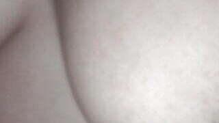 Suck and play with my hard nipples