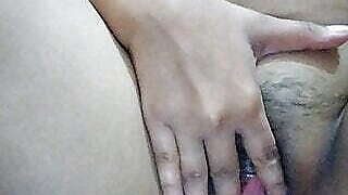 Hot indian girl fingering in pussy