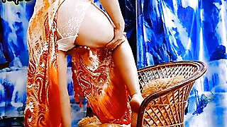 Flashing Sexy White Panties.