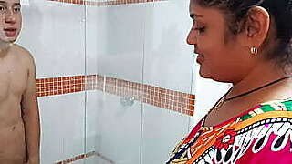 She goes into the bathroom when I'_m taking a shower because she wants my cum in her mouth, my stepmother is a whore!